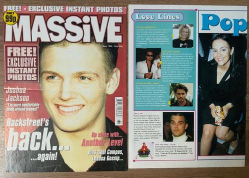 Engels artikel Backstreet Boys, Robbie Williams, Johnny Depp, Verzamelen, Tijdschriften, Kranten en Knipsels, Knipsel(s), Buitenland