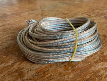 2 x 1,5 mm2 -10 meter tweekleurig Luidsprekerkabel  beschikbaar voor biedingen
