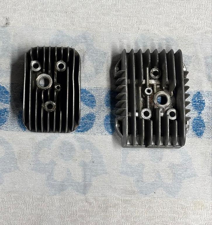 Cilinderkoppen Vespa Ciao/Gilera Citta, Fietsen en Brommers, Brommeronderdelen | Algemeen, Gebruikt, Cilinder, Ophalen of Verzenden