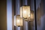 Loods 5 lampen  PTMD Collection grijs gaas, Huis en Inrichting, Lampen | Hanglampen, Ophalen, Zo goed als nieuw, Minder dan 50 cm