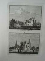 239-240 / Rhoon  Huis Valkenstein Portugal Kopergravure 1750, Ophalen of Verzenden