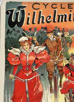 Wilhelmina Cycles Zeist Grote Art Deco Fiets Poster Affiche, Fietsen en Brommers, Verzenden, Nieuw