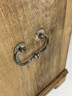 Deense Ladekast eiken antiek 1800-1820, Ophalen, Gebruikt, 25 tot 50 cm, Minder dan 100 cm