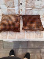 Sprei, kussenslopen en kussens, Ophalen of Verzenden, Gebruikt, Bruin, Vierkant