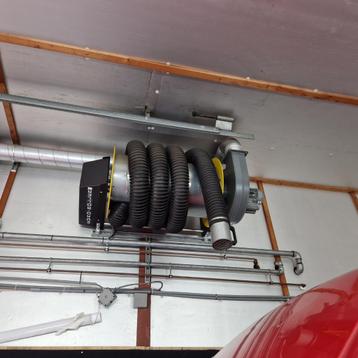 Afzuiging autogarage werkplaats uitlaatgassen Euro roller  beschikbaar voor biedingen