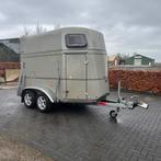2 paards Bockman trailer, Dieren en Toebehoren, Paarden en Pony's | Trailers en Aanhangwagens, Ophalen, Gebruikt, 2-paards trailer