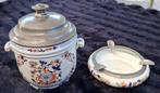 Chanill Limoges tabakspot en asbak, vintage, zgan!, Ophalen of Verzenden, Zo goed als nieuw, Asbak