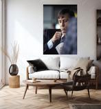 Ajax-Org kl acrylfoto 50x75 cm Johan Cruijff+sigaret-kaarten, Verzenden, Nieuw, Ajax, Poster, Plaatje of Sticker