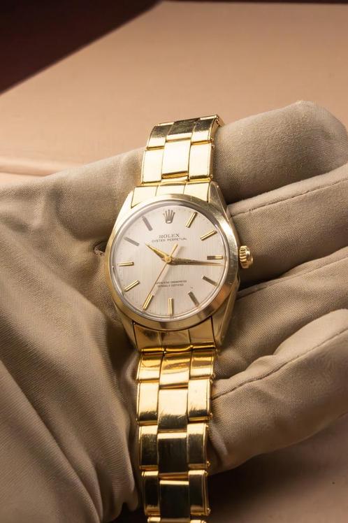 ROLEX OYSTER PERPETUAL 34 / REF.1024 / 1963 / +GARANTIE, Sieraden, Tassen en Uiterlijk, Horloges | Heren, Zo goed als nieuw, Polshorloge