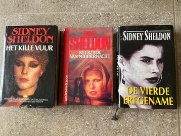 3x Sidney Sheldon - zie omschrijving (KWF) beschikbaar voor biedingen