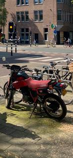 Zwart-rode Yamaha XT600 kenteken MH-86-YN, Ophalen, Gebruikt