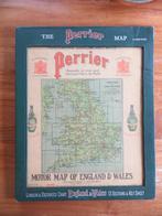 Perrier motor map of England & Wales, Gelezen, Verenigd Koninkrijk, Ophalen of Verzenden, Landkaart