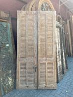 Mooie brede antieke Louvre deuren (kast deuren), Ophalen of Verzenden, Hout