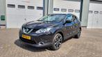 Nissan Qashqai 1.2 85KW 2WD 2016 Zwart / 1e eigenaar / NAP!, Voorwielaandrijving, Euro 5, Stof, Zwart