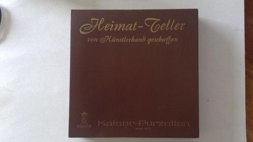 Kaiser porseleinen Heimat-Teller Wernel Historisches Rathaus, Antiek en Kunst, Kunst | Overige Kunst, Ophalen of Verzenden