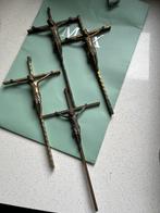 Bronzen kruis, Ophalen of Verzenden, Gebruikt, Christendom | Katholiek