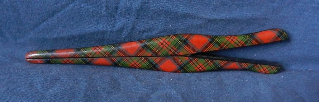 Tartan handschoen oprekker Engels Schots ca 1890, Ophalen of Verzenden