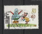 nvph 1930 b kinderzegel 2000 met stempel Nieuwegein, Verzenden, Na 1940, Gestempeld