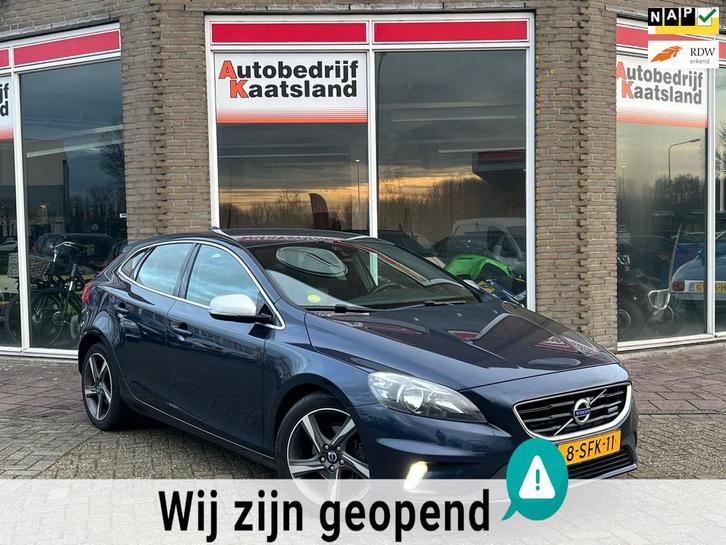 Volvo V40 1.6 D2 R-Design - Clima - Leer - Nette Auto -, Auto's, Volvo, Bedrijf, Te koop, V40, ABS, Achteruitrijcamera, Airbags