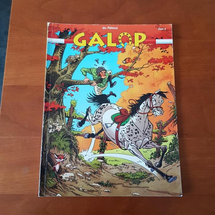 Stripboek Galop - du Peloux - deel 5, Boeken, Strips | Comics, Gelezen, Eén comic, Ophalen of Verzenden