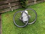 Set Wielen 28 inch achterwiel 7 cassette versne. rollerbrake, Fietsen en Brommers, Fietsonderdelen, Wiel, Gebruikt, Algemeen, Ophalen of Verzenden