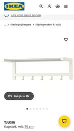 Kapstok Tjusig van de Ikea, Wandkapstok, Gebruikt, Ophalen of Verzenden, Minder dan 100 cm