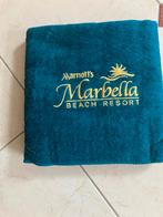 Marriots Marbella Beach Resort, Ophalen of Verzenden, Nieuw, Blauw, Handdoek