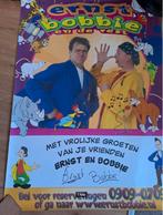 ernst en bobbie groete poster incl handtekeningen, Ophalen of Verzenden, A1 t/m A3, Film en Tv