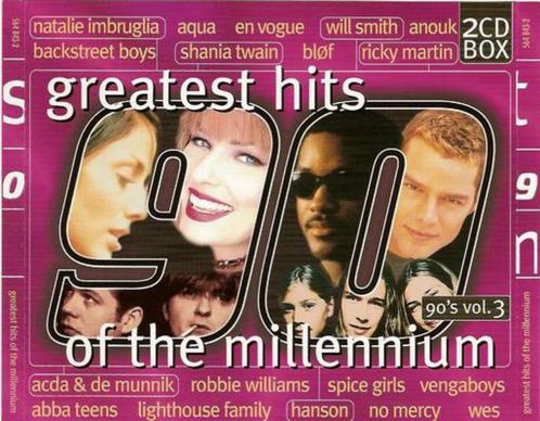 Greatest Hits Of The Millennium 90's Vol. 3   2XCD, Cd's en Dvd's, Cd's | Verzamelalbums, Zo goed als nieuw, Pop, Verzenden