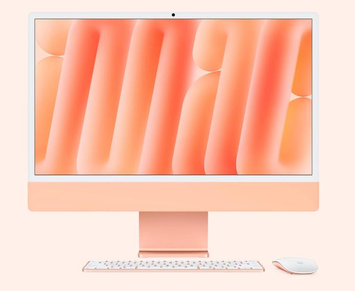 Apple iMac 24" M1 8GB 256 GB, Computers en Software, Apple Desktops, Zo goed als nieuw, iMac, SSD, 4 Ghz of meer, 8 GB, Ophalen