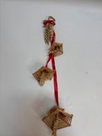 Traditionele Himmeli Stro Ornament Kerstdecoratie, Ophalen of Verzenden, Zo goed als nieuw