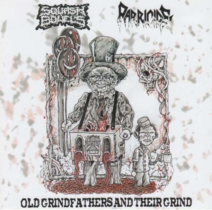 Squash Bowels / Parricide – Old Grindfathers  Grindcore new, Cd's en Dvd's, Vinyl | Hardrock en Metal, Nieuw in verpakking, Ophalen of Verzenden