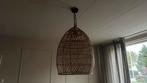 Rieten hanglamp, Huis en Inrichting, Lampen | Hanglampen, Ophalen, Zo goed als nieuw, Hout, 50 tot 75 cm
