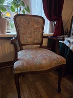 Stoel met bloemmotief, Antiek en Kunst, Ophalen