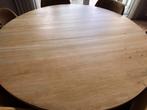 Rond eettafelblad, doorsnee 160cm, Huis en Inrichting, Tafels | Eettafels, Ophalen, Gebruikt, 150 tot 200 cm, Vijf personen of meer