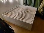 Ikea Luröy Bed - Gebruikt, Ophalen, Gebruikt, Wit, Tweepersoons