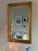 Prachtige vintage gouden spiegel jaren 80, Ophalen, Zo goed als nieuw, Rechthoekig, Minder dan 100 cm