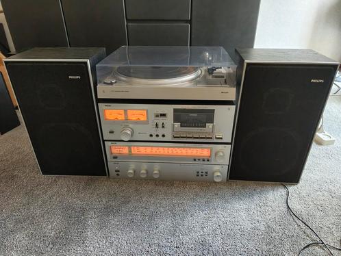Philips Stereo set (302L, 102L, N5151 en F7111), Audio, Tv en Foto, Stereo-sets, Zo goed als nieuw, Speakers, Philips, Ophalen