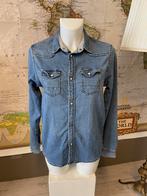 Leuke spijker blouse van Cars Jeans maat S, Maat 38/40 (M), Douwenmaat 8-3 Meppel, Info@again.nu, Blauw
