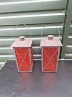 Windlichten, Huis en Inrichting, Woonaccessoires | Kandelaars en Kaarsen, Ophalen, Hout, 25 tot 50 cm