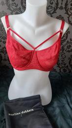 Rood kanten bh unpadded Marlies Dekkers Space Odyssey 85F, Marlies Dekkers, Ophalen of Verzenden, Rood, BH