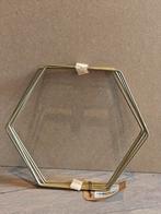 Hexagon Decoratie Ringen - Goud & Zwart - 10 stuks, Ophalen of Verzenden, Nieuw