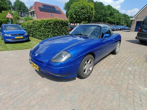 Fiat Barchetta 1.8-16V Inclusief hardtop! (bj 1996), Auto's, Oldtimers, Bedrijf, Te koop, Alarm, Elektrische ramen, Lederen bekleding