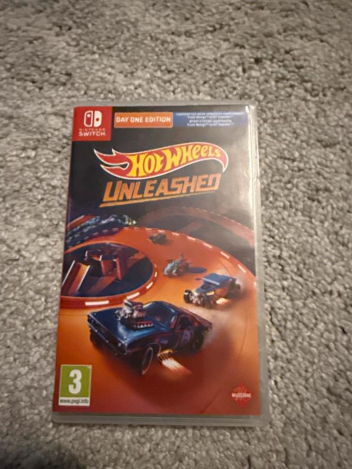 Hot Wheels Unleashed - Nintendo Switch, Spelcomputers en Games, Games | Nintendo Switch, Zo goed als nieuw, Racen en Vliegen, 1 speler