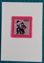 kaart met geborduurde platenhoes Rumours van FM (1809), Hobby en Vrije tijd, Kaarten | Zelfgemaakt, Ophalen of Verzenden, Nieuw