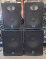 Wharfdale pro 18" sub /15" top speakerset, Audio, Tv en Foto, Luidsprekers, Ophalen, Zo goed als nieuw, 120 watt of meer, Overige merken
