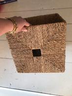 KNIPSA Mand, zeegras, 32x33x32 cm, Ophalen of Verzenden, Zo goed als nieuw, Rond, Riet