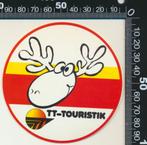 Sticker: TT Touristik, Verzamelen, Stickers, Overige typen, Ophalen of Verzenden, Zo goed als nieuw