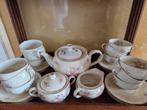 Vintage Theeservies met Bloemenmotief Jaegers en Co Bavaria, Antiek en Kunst, Antiek | Servies compleet, Ophalen