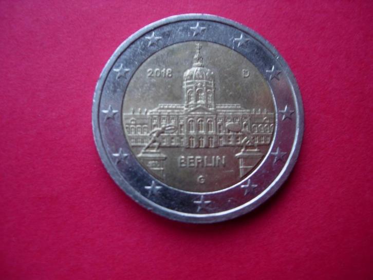 Duitsland € 2 2018 (G) "Berlin", Postzegels en Munten, Munten | Europa | Euromunten, Losse munt, 2 euro, Duitsland, Verzenden